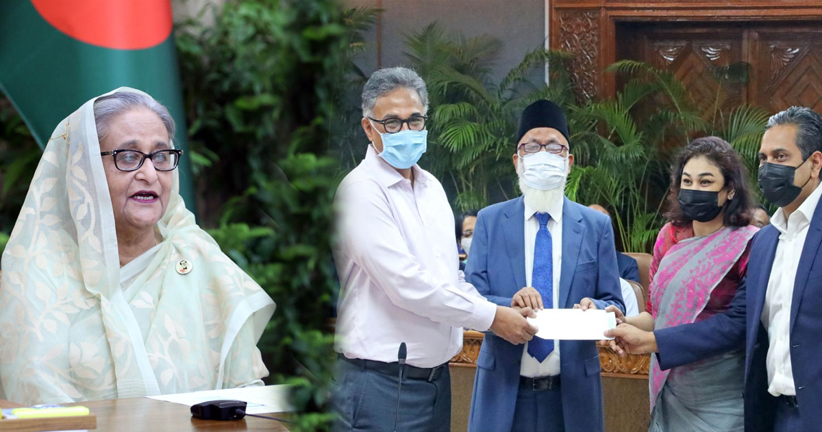 বন্যার্তদের জন্য প্রধানমন্ত্রীর ত্রাণ তহবিলে ৩০৪ কোটি টাকা অনুদান