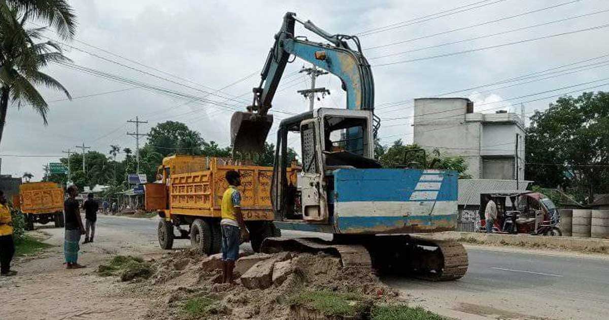 অবশেষে খোকসার  মরণফাঁদখ্যাত আইল্যান্ড উচ্ছেদ