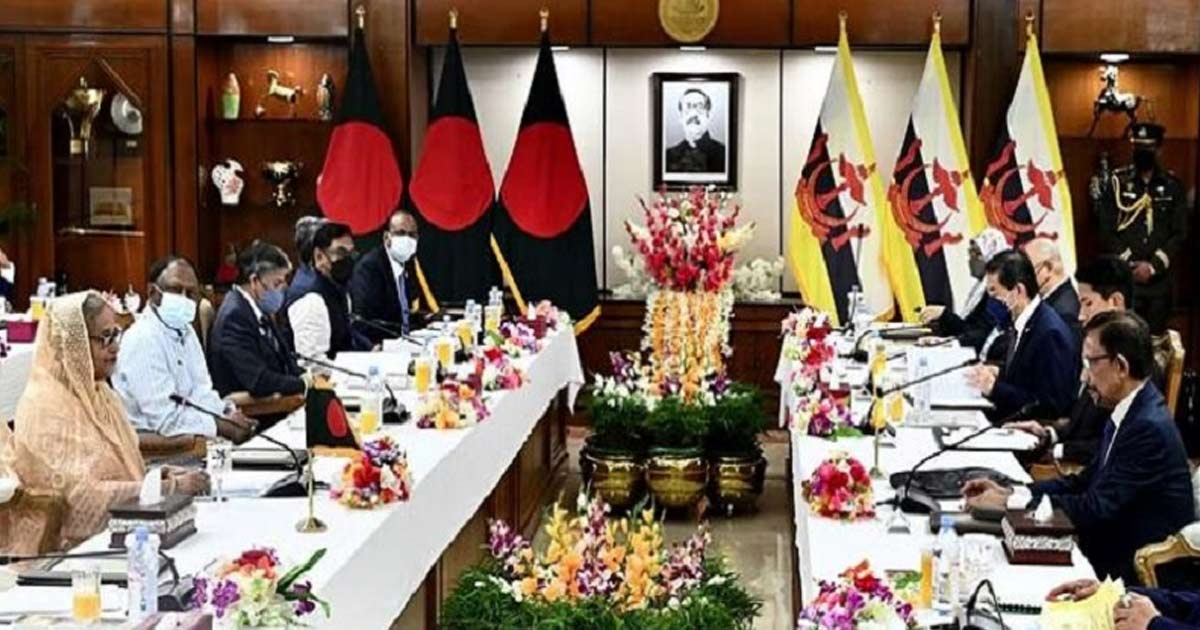 ব্রুনাইয়ের সঙ্গে এক চুক্তি ও ৩ সমঝোতা স্মারক সই