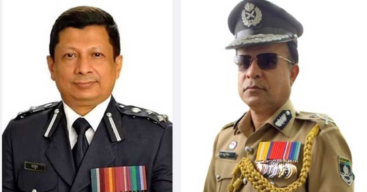নতুন পুলিশ ও র‍্যাব প্রধানের নাম ঘোষণা