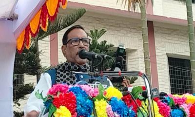 বিএনপির আন্দোলন ও গণতন্ত্র সবই ভুয়া: ওবায়দুল কাদের