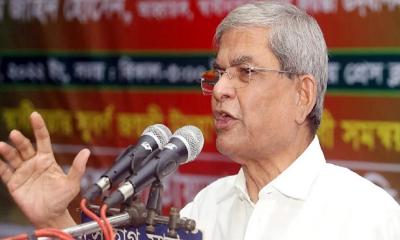 মানুষ আগ্নেয়গিরির মতো ফুঁসে উঠছে, সরকারের পতন হবে: ফখরুল