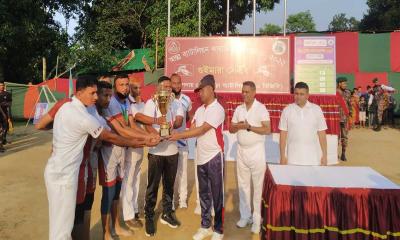 গুইমারা সেক্টর আন্তঃব্যাটালিয়ন কাবাডি প্রতিযোগিতায় ৪০বিজিবি চ্যাম্পিয়ন