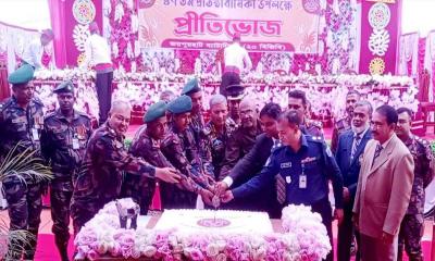 জয়পুরহাটে বিজিবি প্রতিষ্ঠাবার্ষিকী উদযাপন
