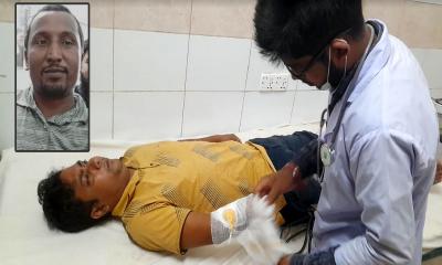 ইউনিয়ন যুবলীগ নেতা পেটালেন উপজেলা যুবলীগ নেতাকে