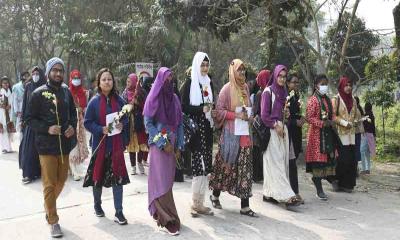 বেরোবিতে প্রথম বর্ষের ওরিয়েন্টেশন ক্লাস অনুষ্ঠিত