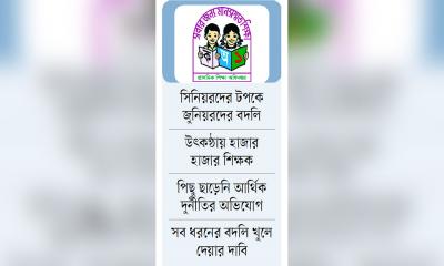 অনলাইন বদলিতে কারসাজি