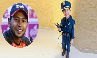 মুশফিকের ছেলে এখন শহরের নতুন পুলিশ অফিসার!