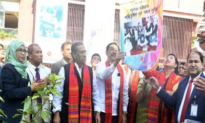 বর্ণাঢ্য আয়োজনে পার্বত্য শান্তি চুক্তির ২৫ বছর পূর্তি উদ্‌যাপন