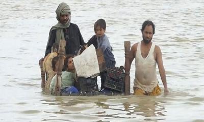 প্রলয়ঙ্করী বন্যা: পাকিস্তানে মৃত্যু ছাড়াল ১১০০