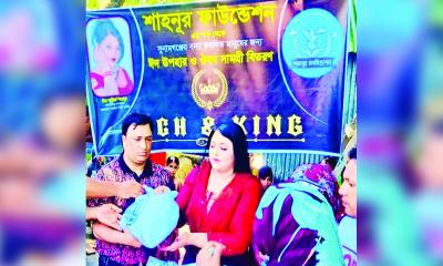 বন্যার্তদের পাশে শাহনূর