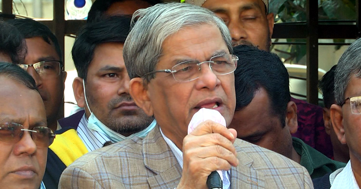 সরকারের দুর্নীতি আকাশচুম্বী: ফখরুল