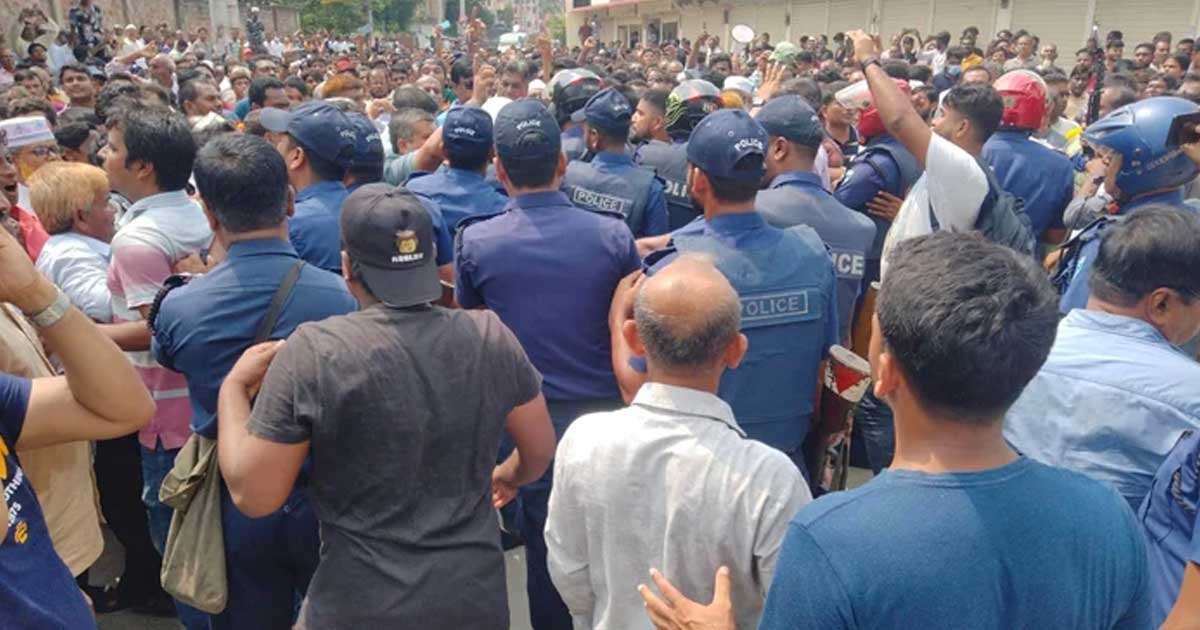 ধামরাইয়ে বিএনপির মিছিল
