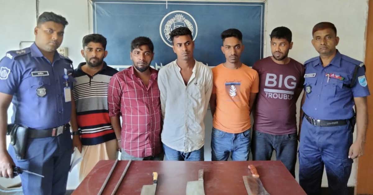 টাঙ্গাইলে ডাকাতির প্রস্তুতিকালে গ্রেপ্তার ৫