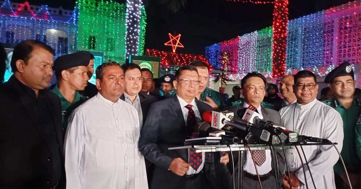 বড়দিনে নিরাপত্তা হুমকি নেই: আইজিপি