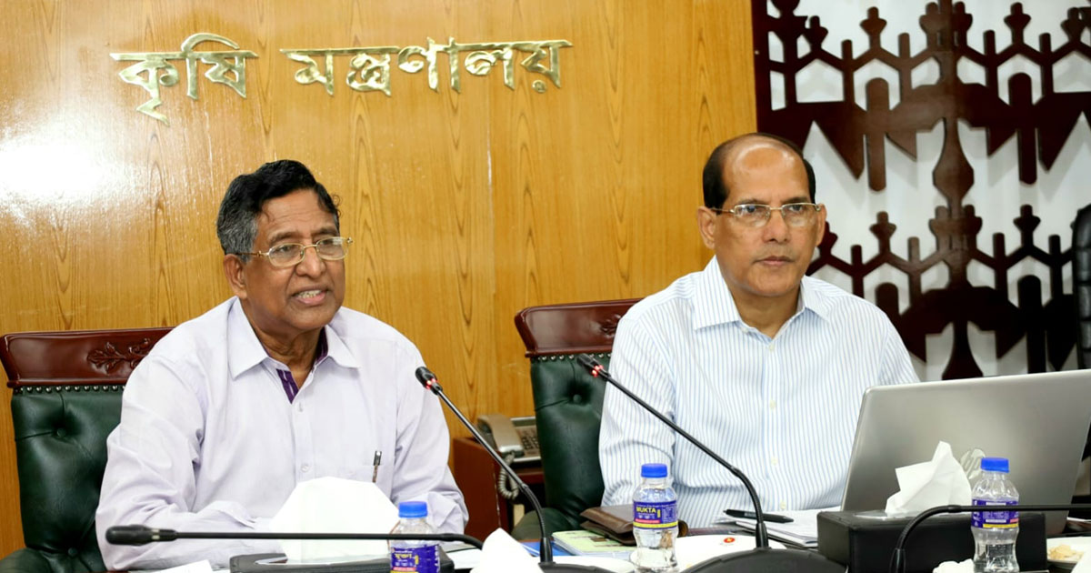 চালের উৎপাদন বাড়ানোর তাগিদ কৃষিমন্ত্রীর