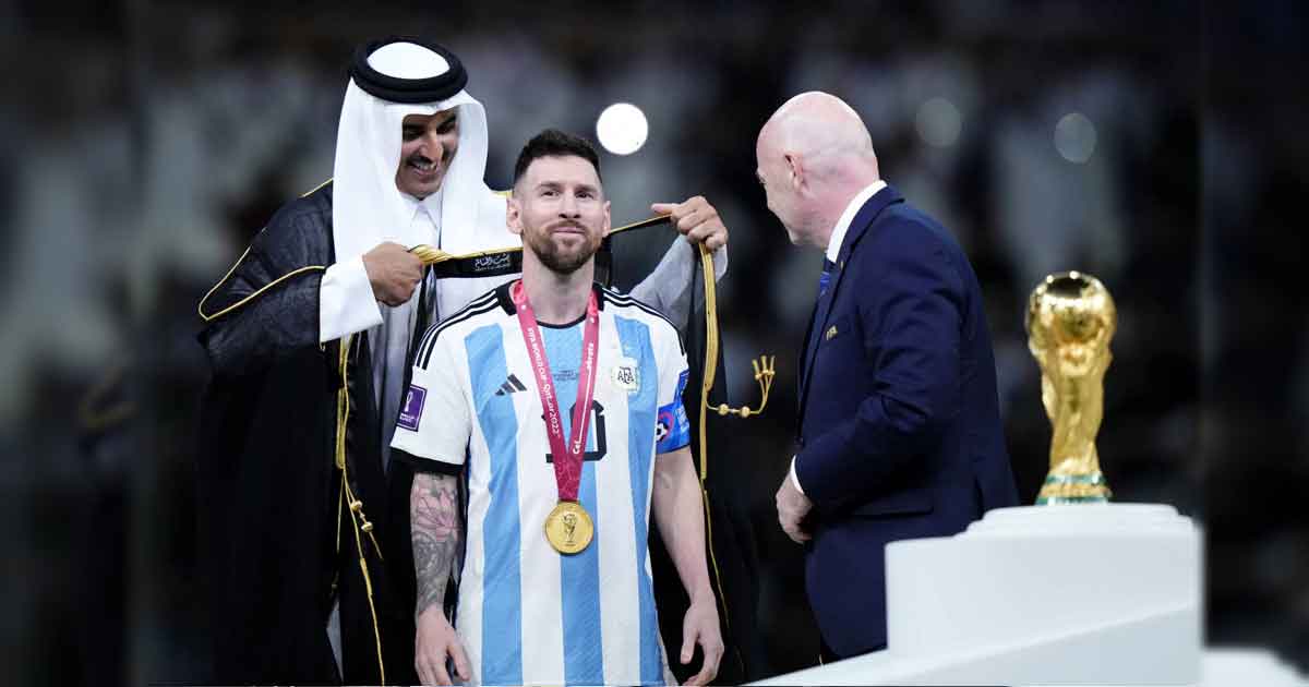 কাতারে মেসির ‘রাজকীয় অভিষেক’ নিয়ে নিন্দুকদের সমালোচনা!