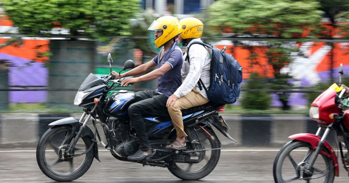 ১২ এলাকায় মোটরসাইকেল চলাচল বন্ধ
