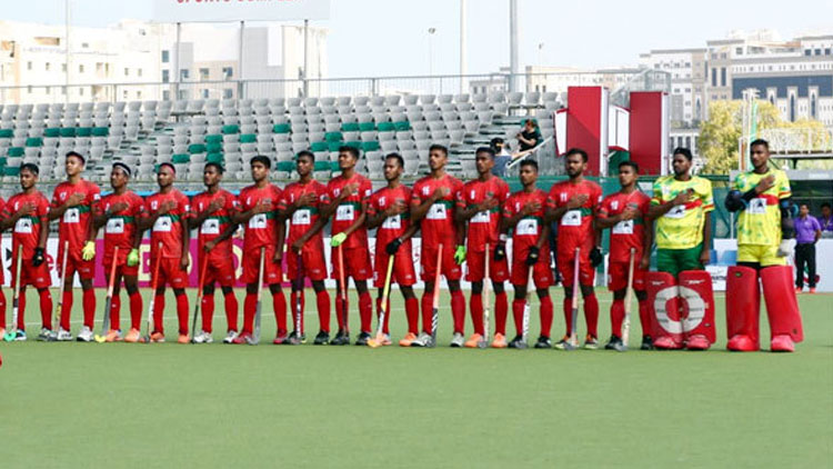 হকিতে অপরাজিত চ্যাম্পিয়ন বাংলাদেশ