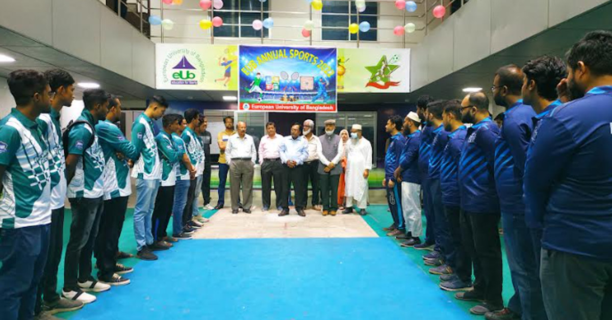 উদ্বোধন হলো ইউরোপীয়ান ইউনিভার্সিটি এনুয়াল স্পোর্টস টুর্নামেন্ট