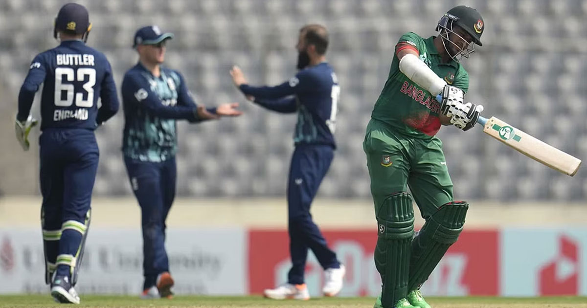 ইংল্যান্ডকে ২১০ রানের টার্গেট দিল বাংলাদেশ