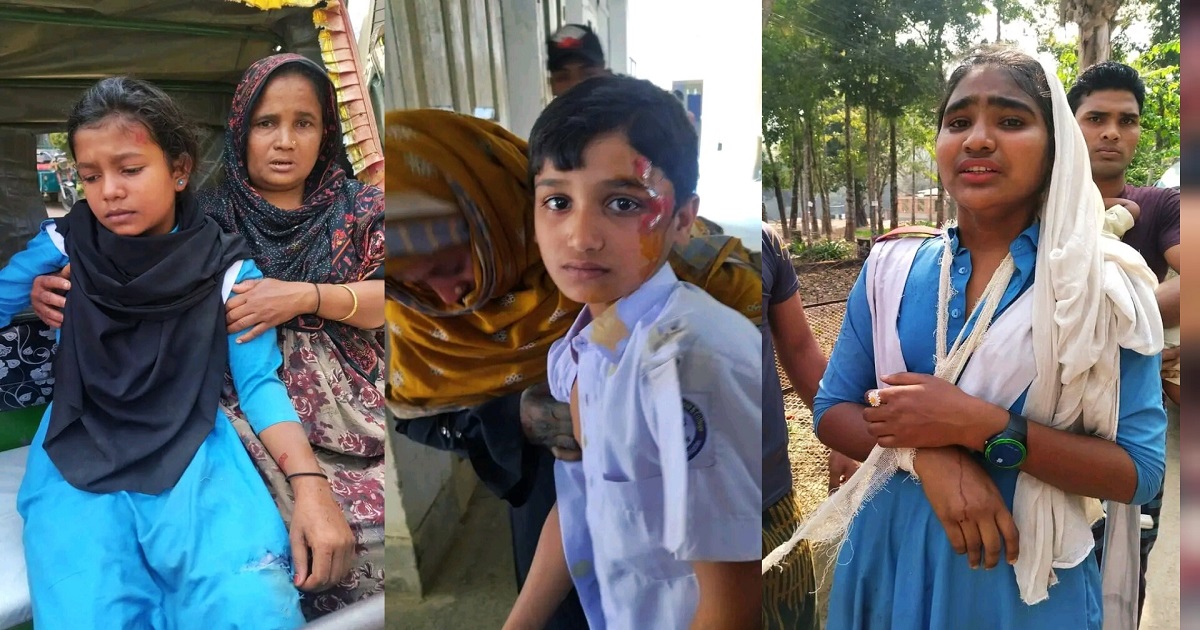 লামা-আলীকদম সড়কে মাহিন্দ্রা উল্টে ৯ শিক্ষার্থী আহত