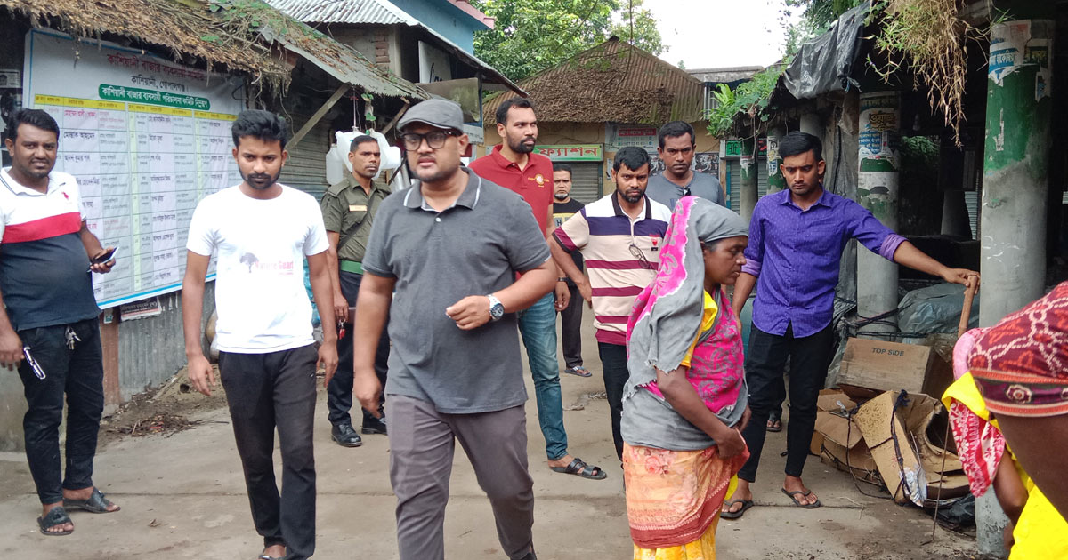 কাশিয়ানীতে পরিষ্কার পরিচ্ছন্নতা অভিযান