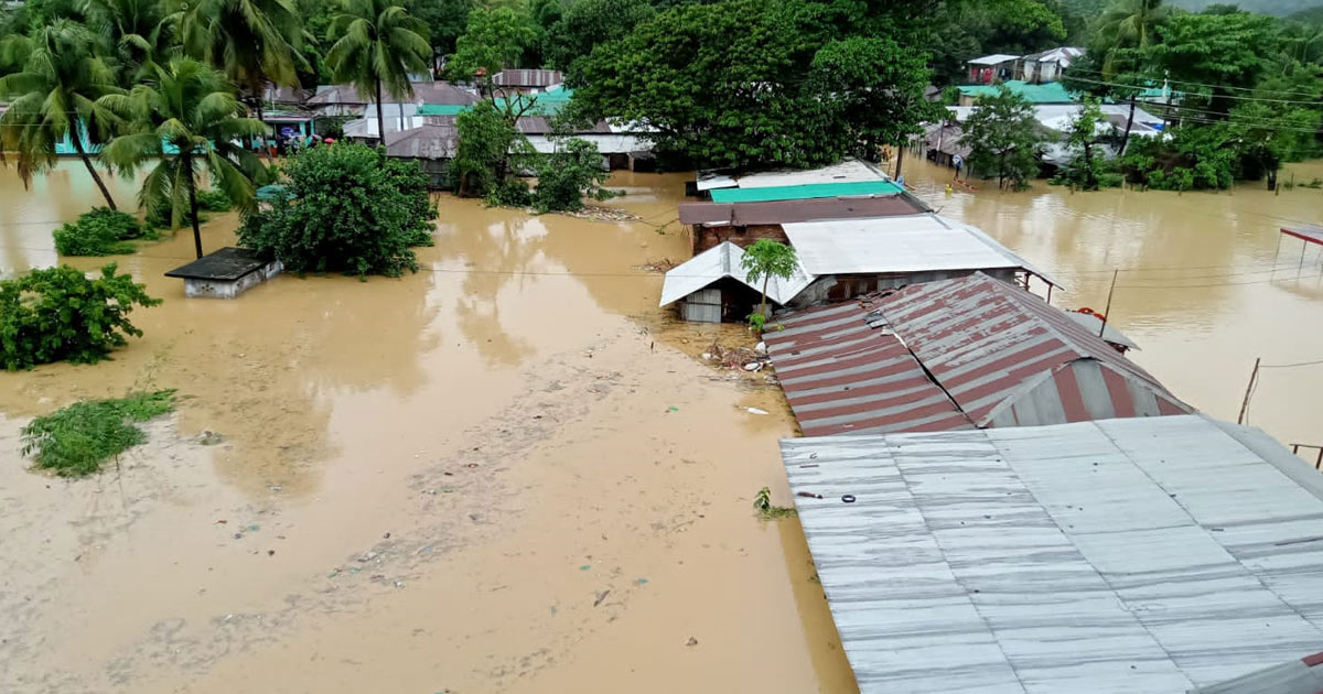 লামায় বন্যায় ভয়াবহ বিপর্যয়, শত কোটি টাকার ক্ষয়ক্ষতি