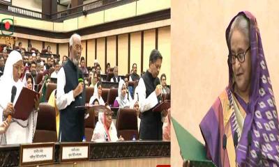 প্রধানমন্ত্রীর কাছে শপথ নিলেন তিন সিটি মেয়র