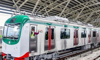 চালু হলো মেট্রোরেলের উত্তরা সেন্টার স্টেশন