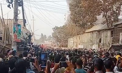 কড়াইল বস্তির আগুন নিয়ন্ত্রণে