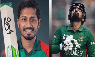 লিটনের যায়গায় বিজয়