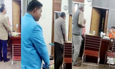 জনপ্রতিনিধিদের পক্ষে রাখতে কোরআনে হাত রেখে শপথ করালেন এমপি