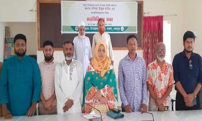 নকলায় সাংবাদিকদের সাথে ইউএনওর মতবিনিময়