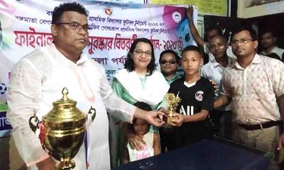 মাটিরাঙ্গাতে বঙ্গবন্ধু ও বঙ্গমাতা  গোল্ডকাপ  ফুটবল টুর্নামেন্ট ‘ ফাইনাল খেলা অনুষ্টিত