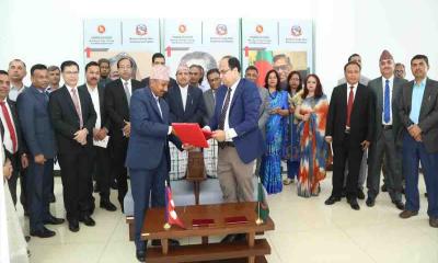 বাংলাদেশ-নেপাল যৌথ স্টিয়ারিং কমিটির সভা অনুষ্ঠিত