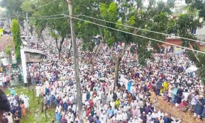 সাঈদীর জানাজা সম্পন্ন