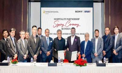 সনি টিভি কিনলেই মিলছে ইন্টারকন্টিনেন্টাল ঢাকায় ফ্রি স্টেকেশন সুবিধা