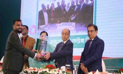 উৎপাদনশীলতা পুরস্কার ২০২১ পেল সিম ফেব্রিক্স লিমিটেড