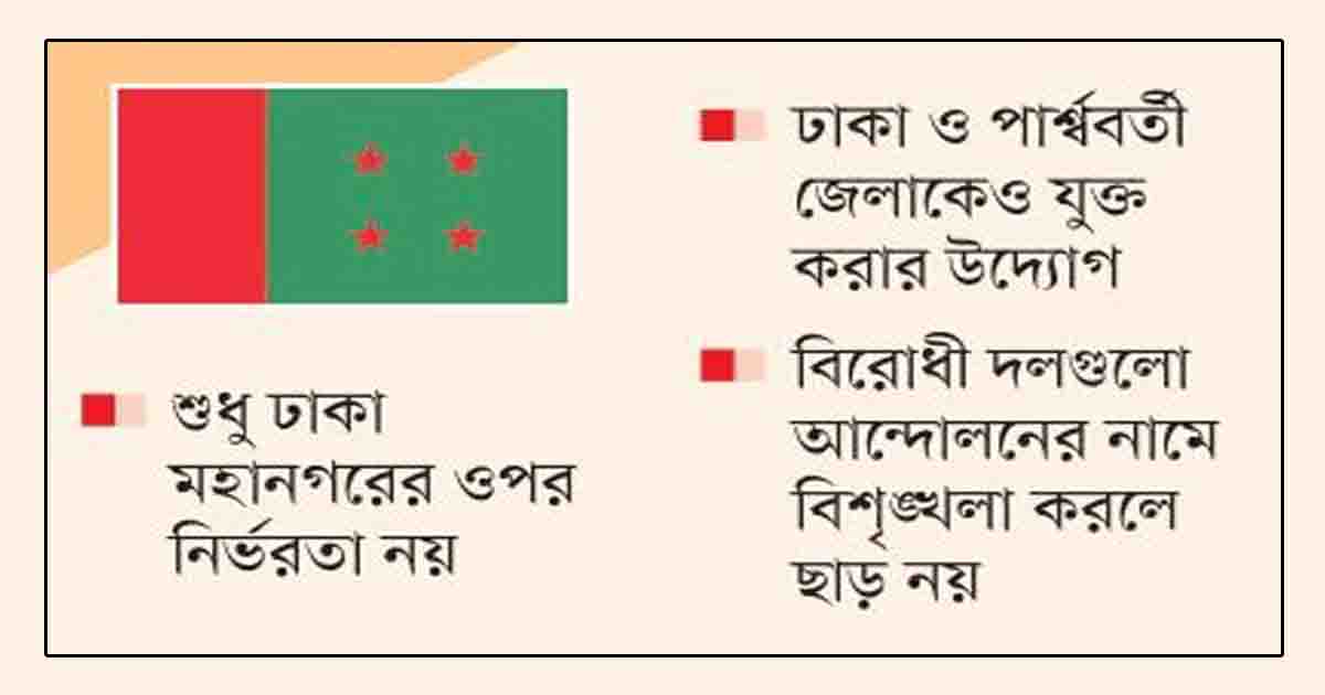 রাজপথ দখলে রাখবে আ.লীগ