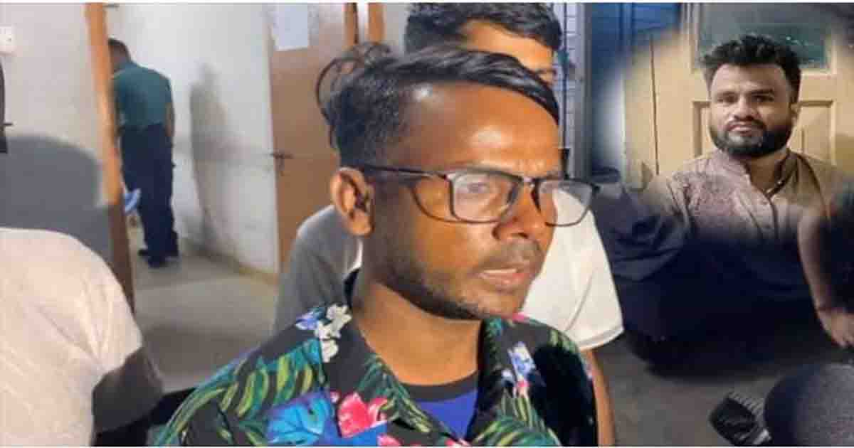 গ্রেপ্তারকৃত হুমকিদাতার সঙ্গে থানায় দেখা করলেন হিরো আলম
