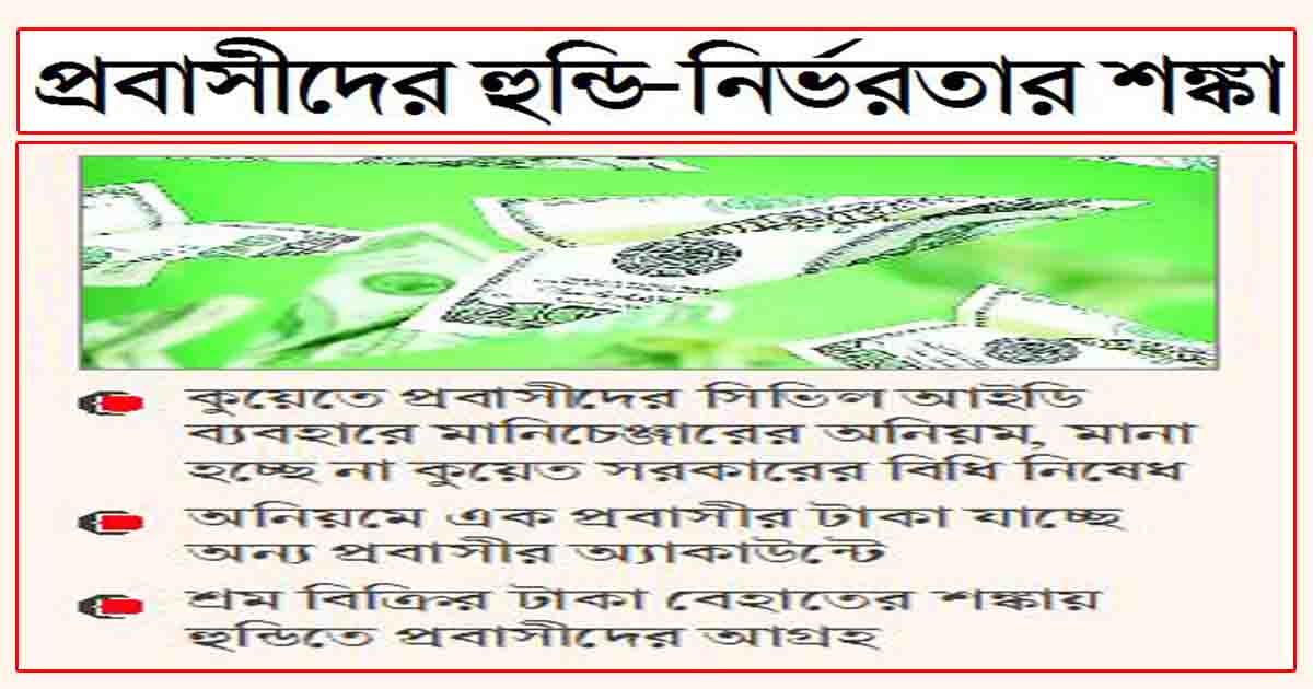 বিদেশে মানিচেঞ্জারের গ্রাহক কারসাজি