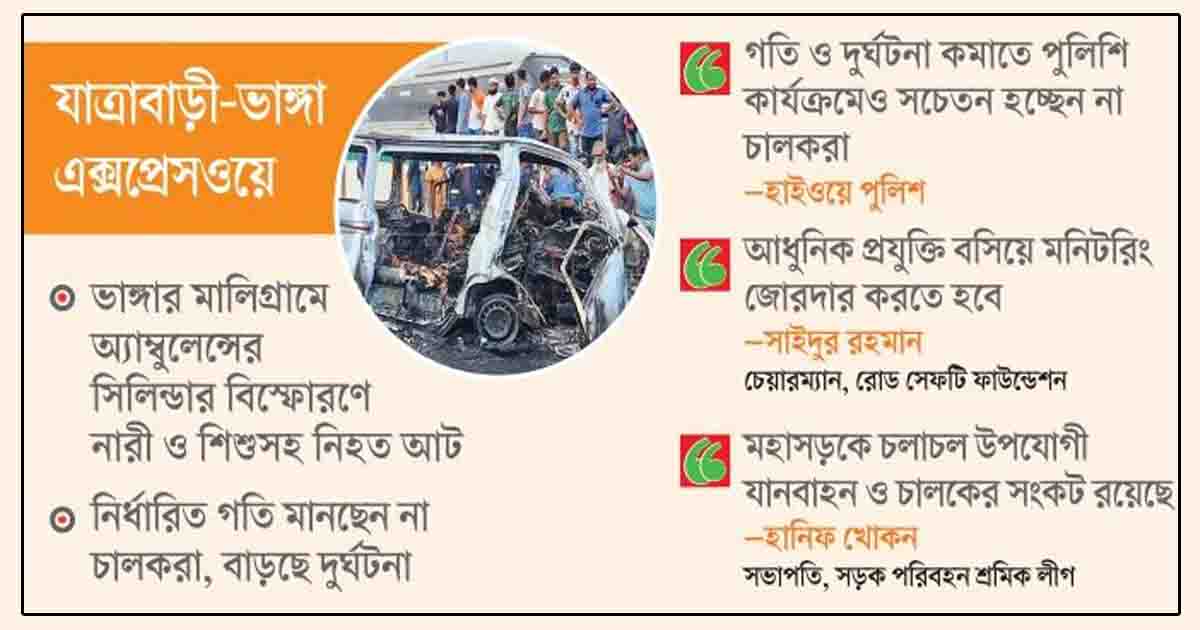 অদক্ষ চালকে দায় মহাসড়কের!