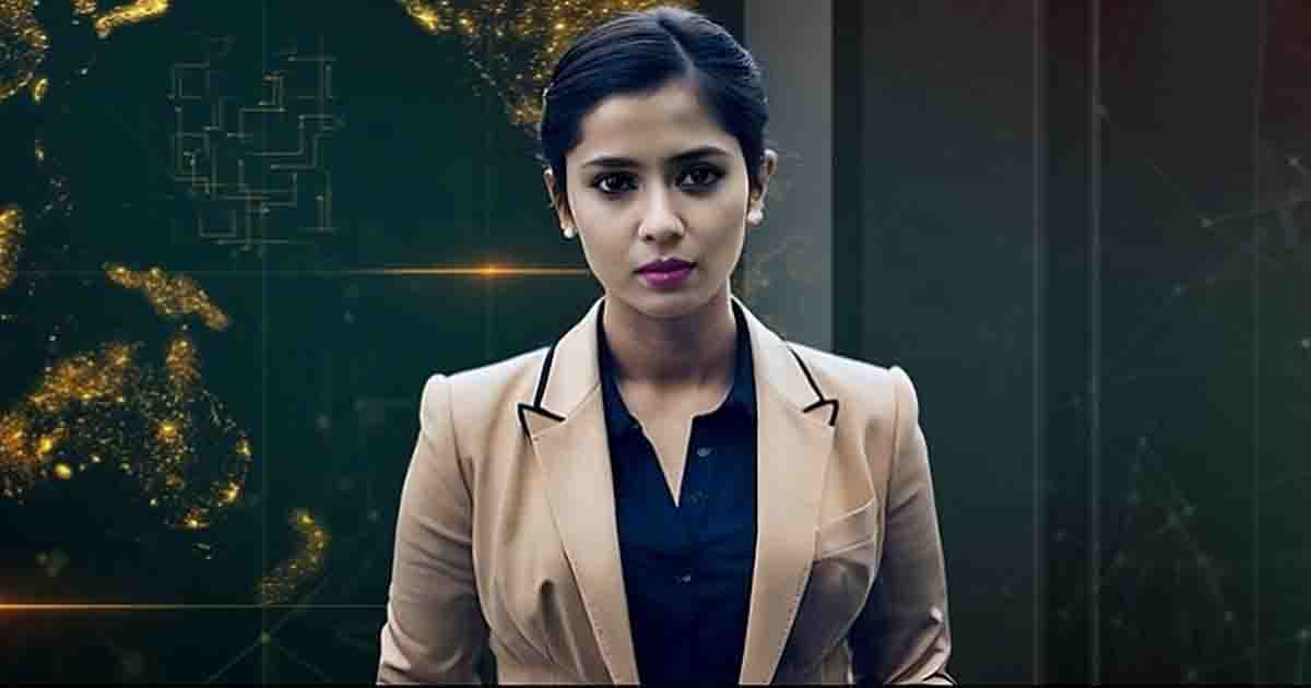 দেশে প্রথমবারের মতো সংবাদ পাঠ করল কৃত্রিম রোবট