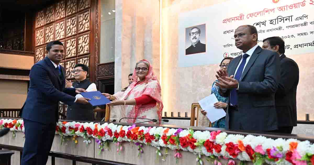প্রধানমন্ত্রী ফেলোশিপ পেলেন ব্রাহ্মণপাড়ার ইউএনও সোহেল রানা