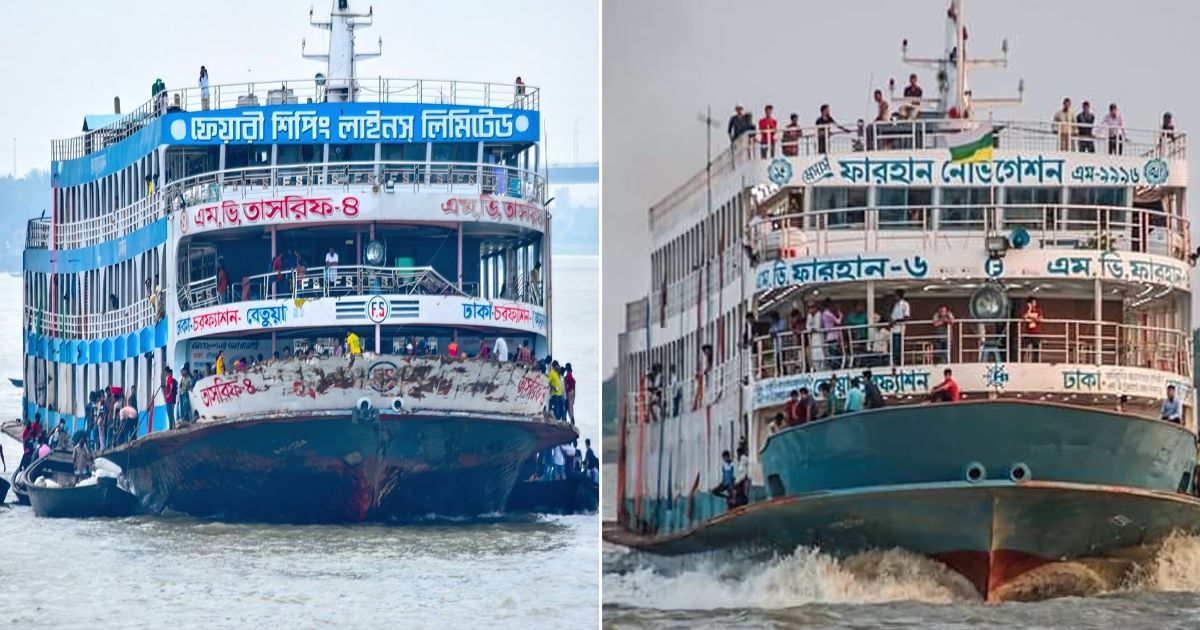 দুই লঞ্চের রুট পারমিট বাতিল, ম্যানেজারসহ আটক ৫