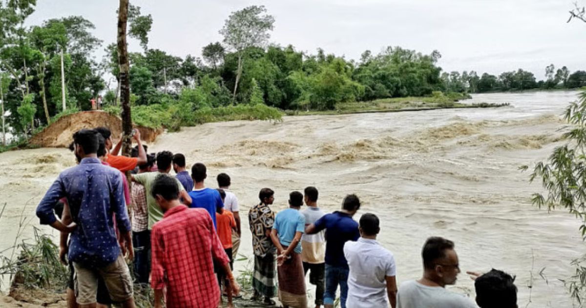 বন্যায় ১৩ জনের মৃত্যু, ৪৫ লাখ লোক পানিবন্দি