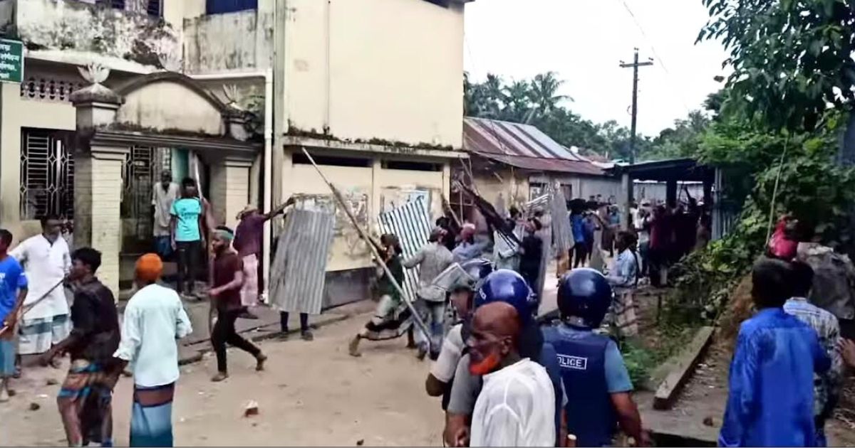 ফেইসবুক পোস্টকে কেন্দ্র করে আজমিরীগঞ্জে রক্তক্ষয়ী সংঘর্ষ, আহত শতাধিক