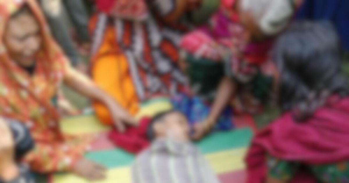 কচুরিপানার ফুল তুলতে গিয়ে পুকুরে ডুবে শিশুর মৃত্যু