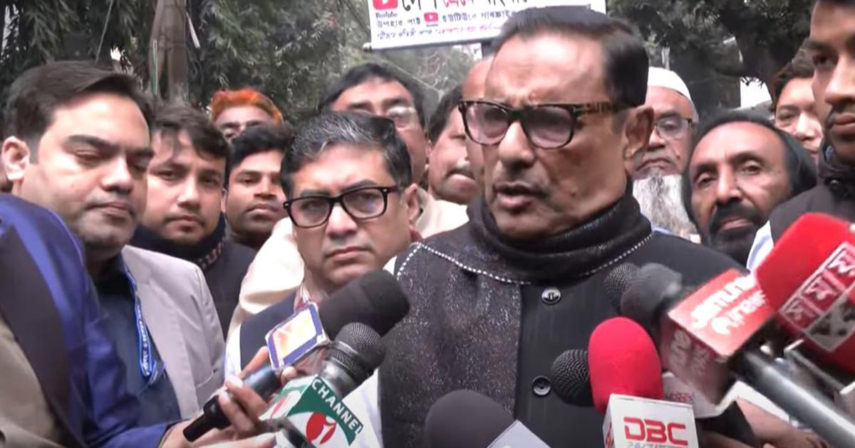 যে তিন খাতে চ্যালেঞ্জ দেখছেন ওবায়দুল কাদের